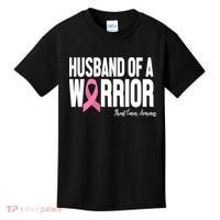 Husband Of A Warrior Breast Cancer Awanress Kids T-Shirt thumb 0