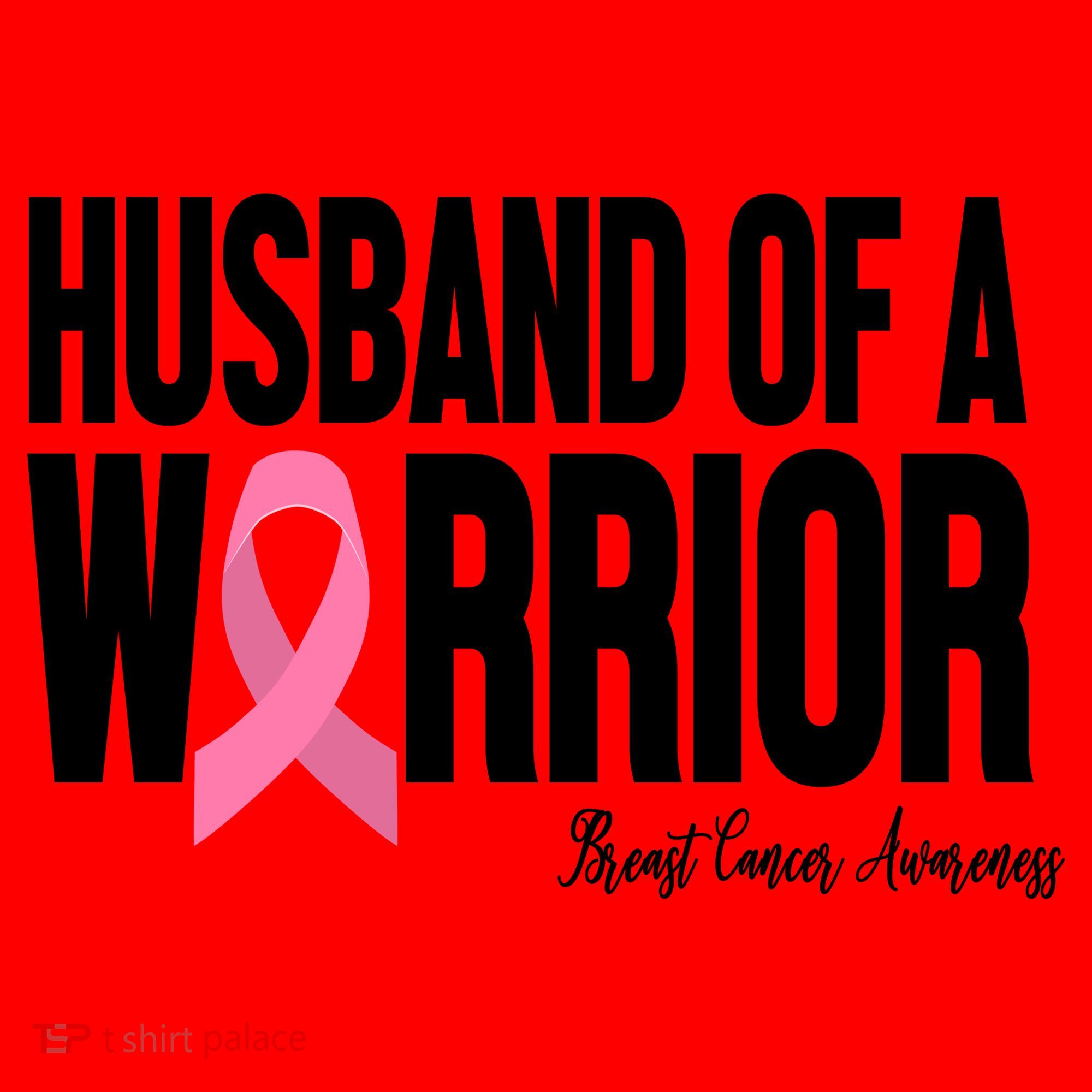 Husband Of A Warrior Breast Cancer Awanress Santa Hat