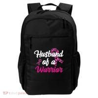 Husband Of A Warrior Breast Cancer Ribbon Backpack thumb 0