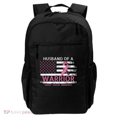 Husband Of A Warrior Breast Cancer Support Squad Backpack