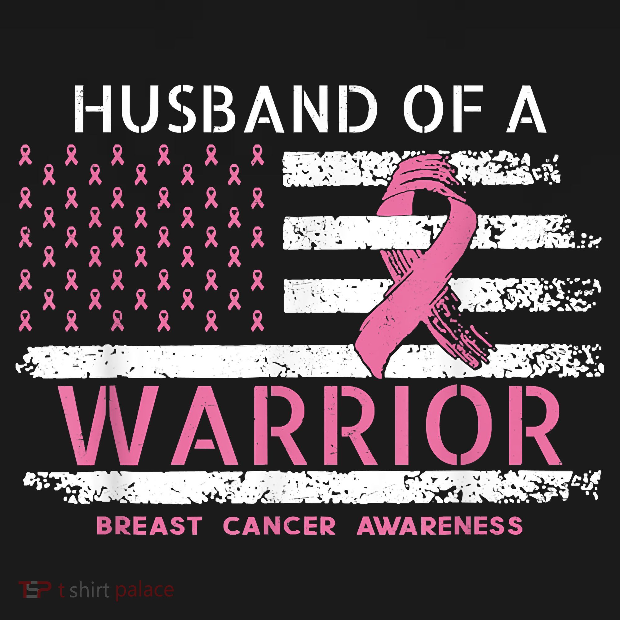 Husband Of A Warrior Breast Cancer Support Squad Bucket Hat