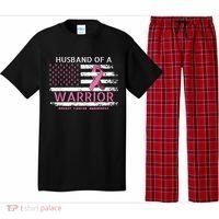 Husband Of A Warrior Breast Cancer Support Squad Pajama Set thumb 0