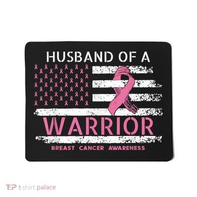 Husband Of A Warrior Breast Cancer Support Squad Mousepad