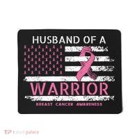 Husband Of A Warrior Breast Cancer Support Squad Mousepad thumb 0