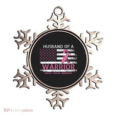 Husband Of A Warrior Breast Cancer Support Squad Ornament