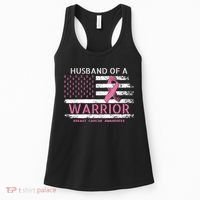 Husband Of A Warrior Breast Cancer Support Squad Women's Tank Top thumb 0
