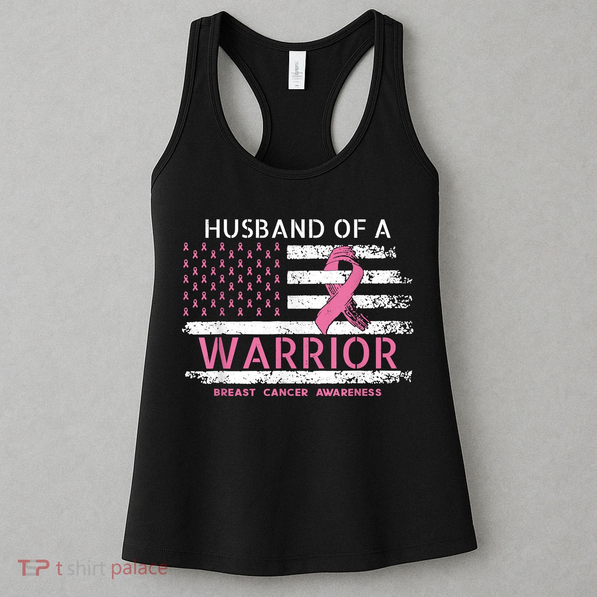 Husband Of A Warrior Breast Cancer Support Squad Women's Tank Top