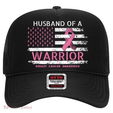 Husband Of A Warrior Breast Cancer Support Squad Hat