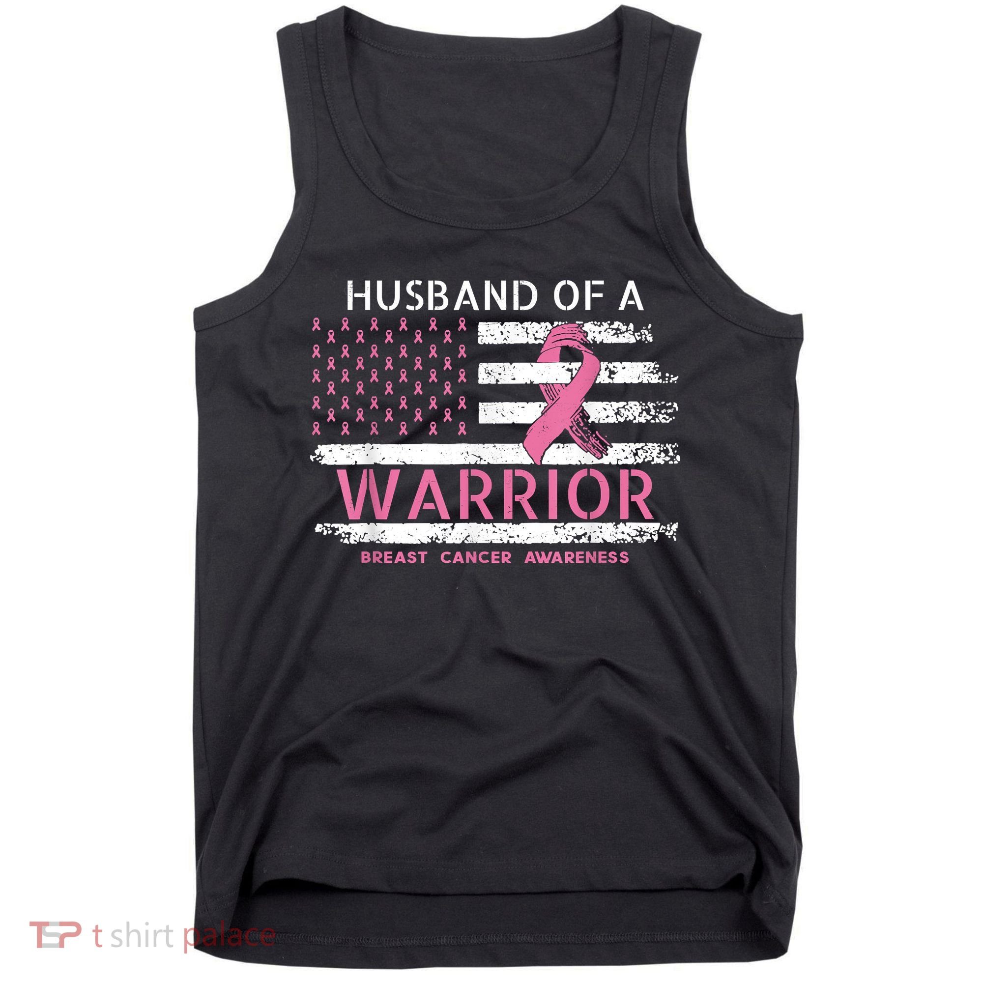 Husband Of A Warrior Breast Cancer Support Squad Tank Top