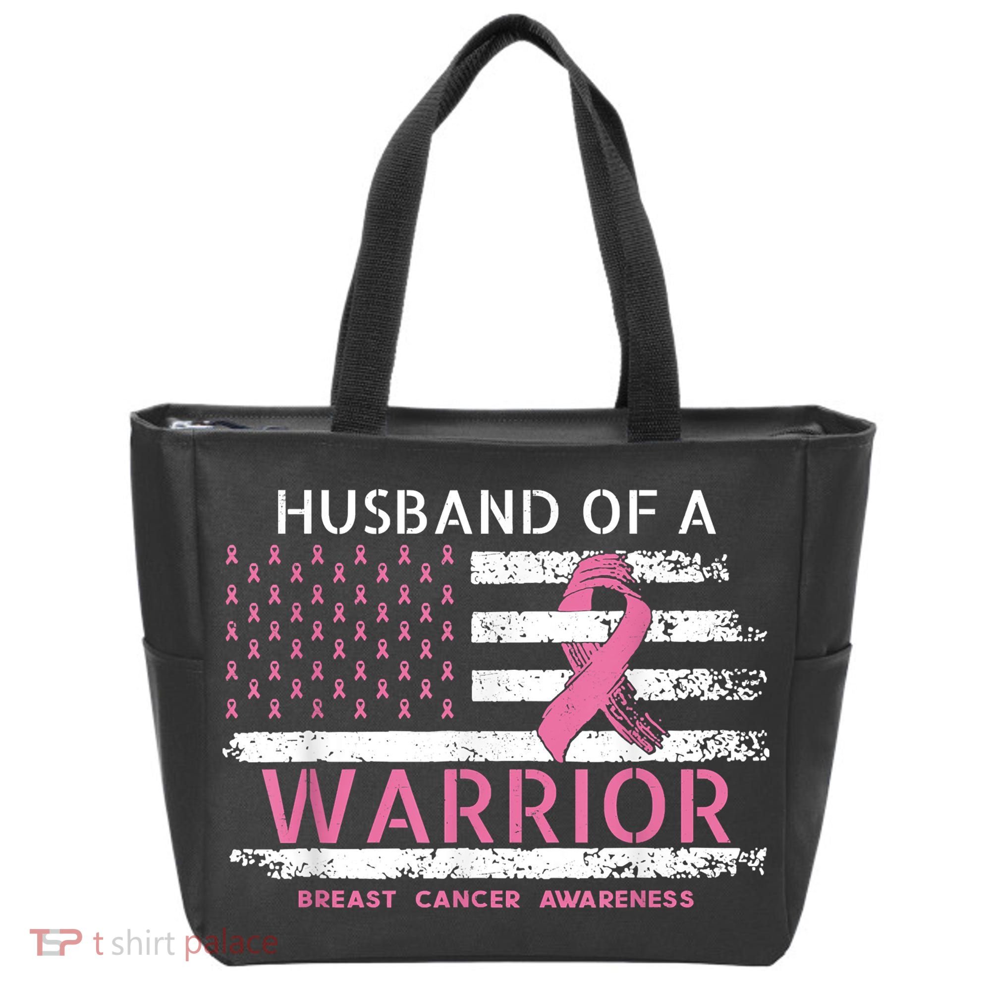 Husband Of A Warrior Breast Cancer Support Squad Tote Bag