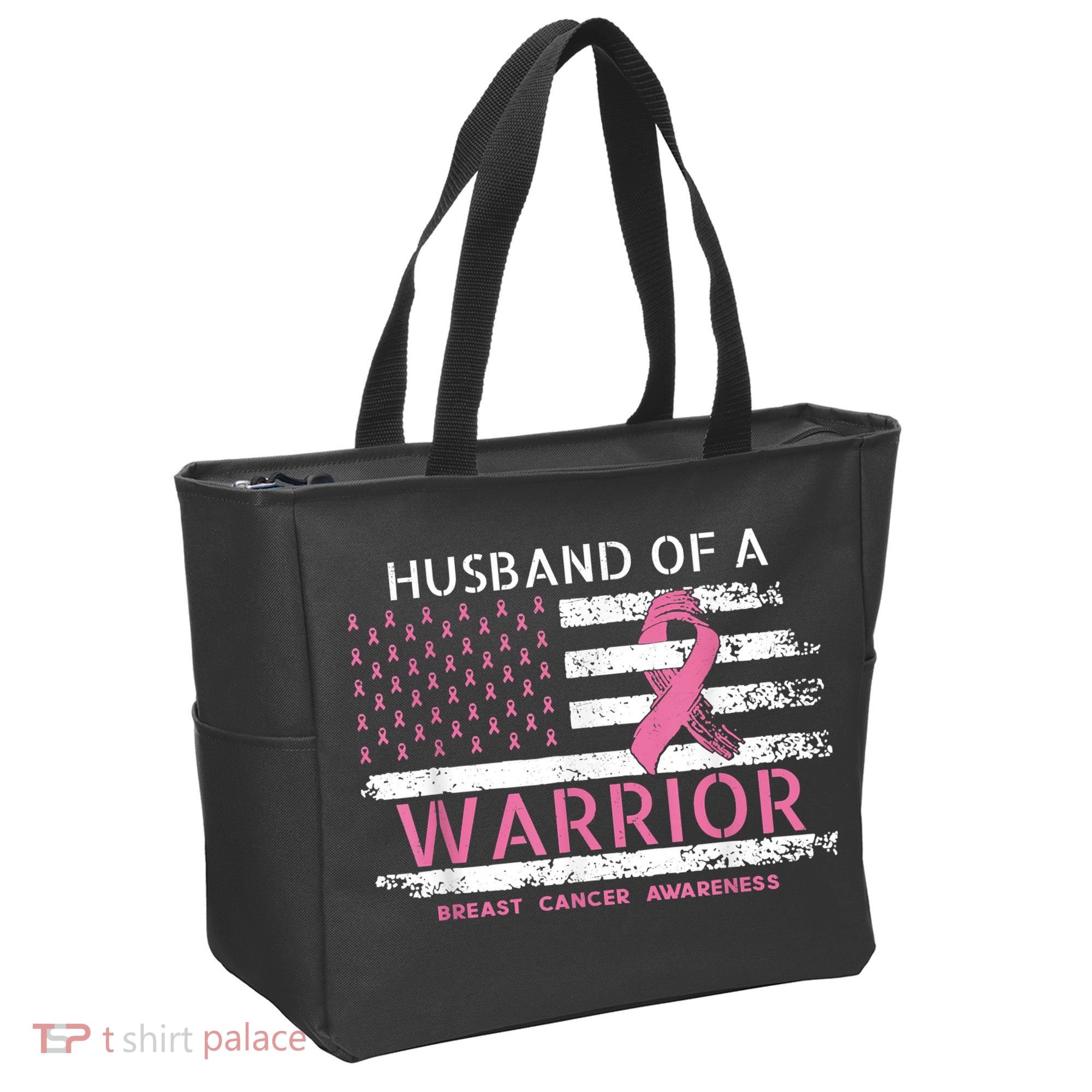 Husband Of A Warrior Breast Cancer Support Squad Tote Bag