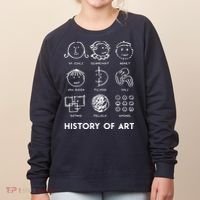 History Of Art For Teachers, Students Love Art Women's Sweatshirt thumb 0