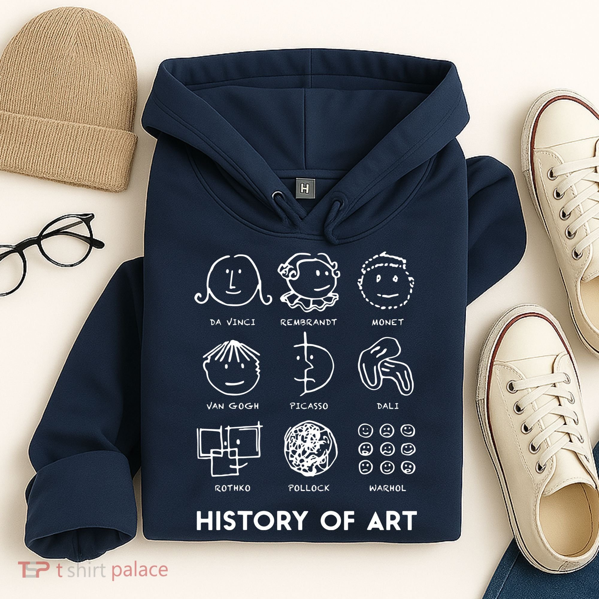 History Of Art For Teachers, Students Love Art Hoodie