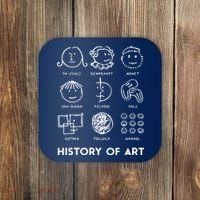 History Of Art For Teachers, Students Love Art Coaster thumb 0