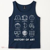 History Of Art For Teachers, Students Love Art Tank Top thumb 2
