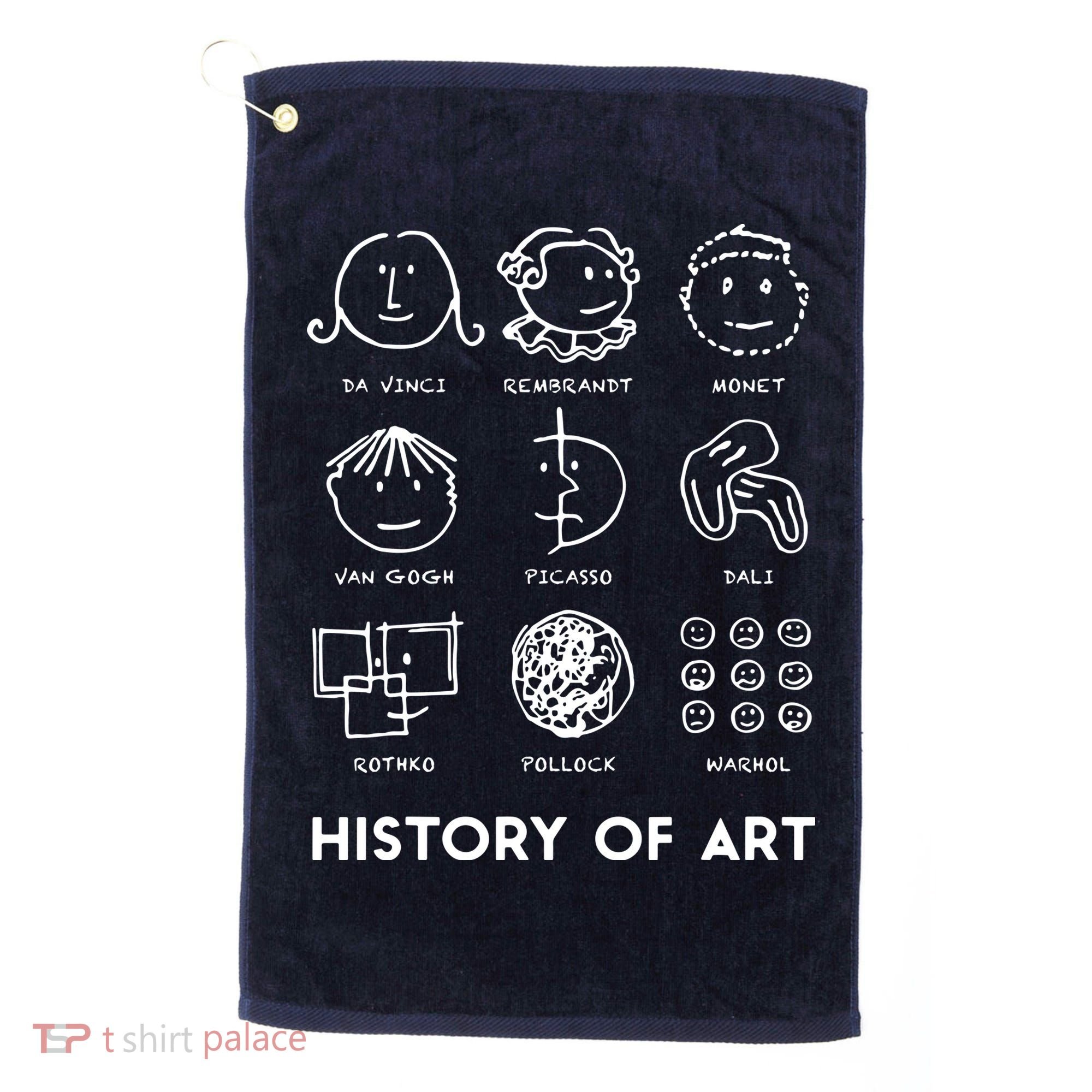 History Of Art For Teachers, Students Love Art Golf Towel
