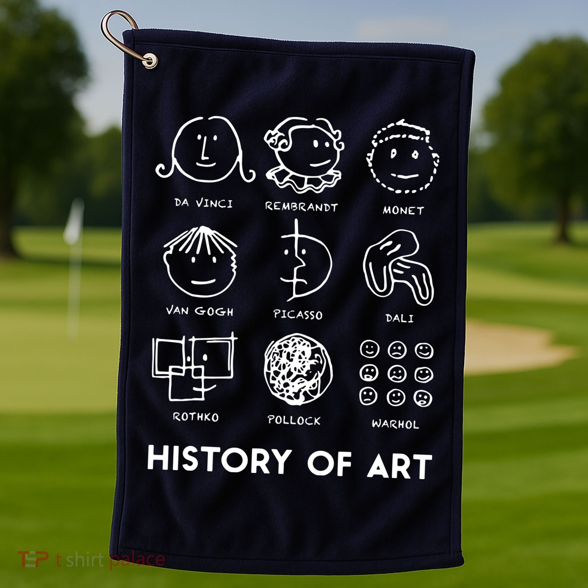 History Of Art For Teachers, Students Love Art Golf Towel
