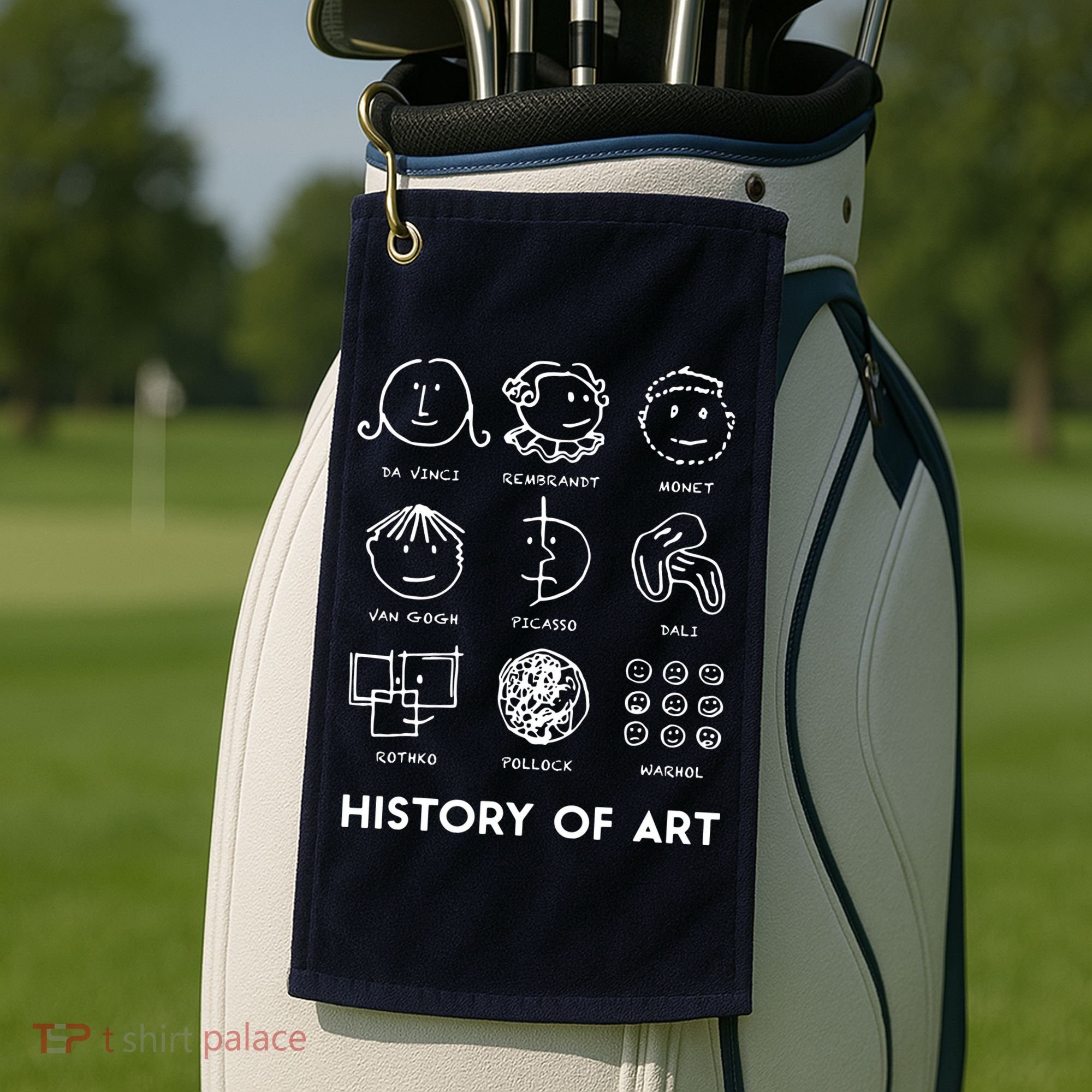 History Of Art For Teachers, Students Love Art Golf Towel