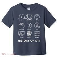 History Of Art For Teachers, Students Love Art Toddler T-Shirt thumb 0