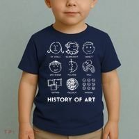 History Of Art For Teachers, Students Love Art Toddler T-Shirt thumb 2