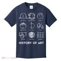 History Of Art For Teachers, Students Love Art Kids T-Shirt thumb 0