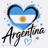 Heart of Argentina Graphic for Proud Fans Long Sleeve Shirt thumb 2