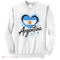 Heart of Argentina Graphic for Proud Fans Sweatshirt thumb 0