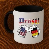 Happy Oktoberfest American German Munich Flag Prost Coffee Mug thumb 2