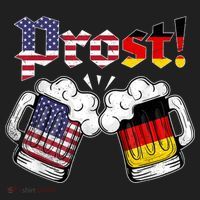 Happy Oktoberfest American German Munich Flag Prost Beanie thumb 2