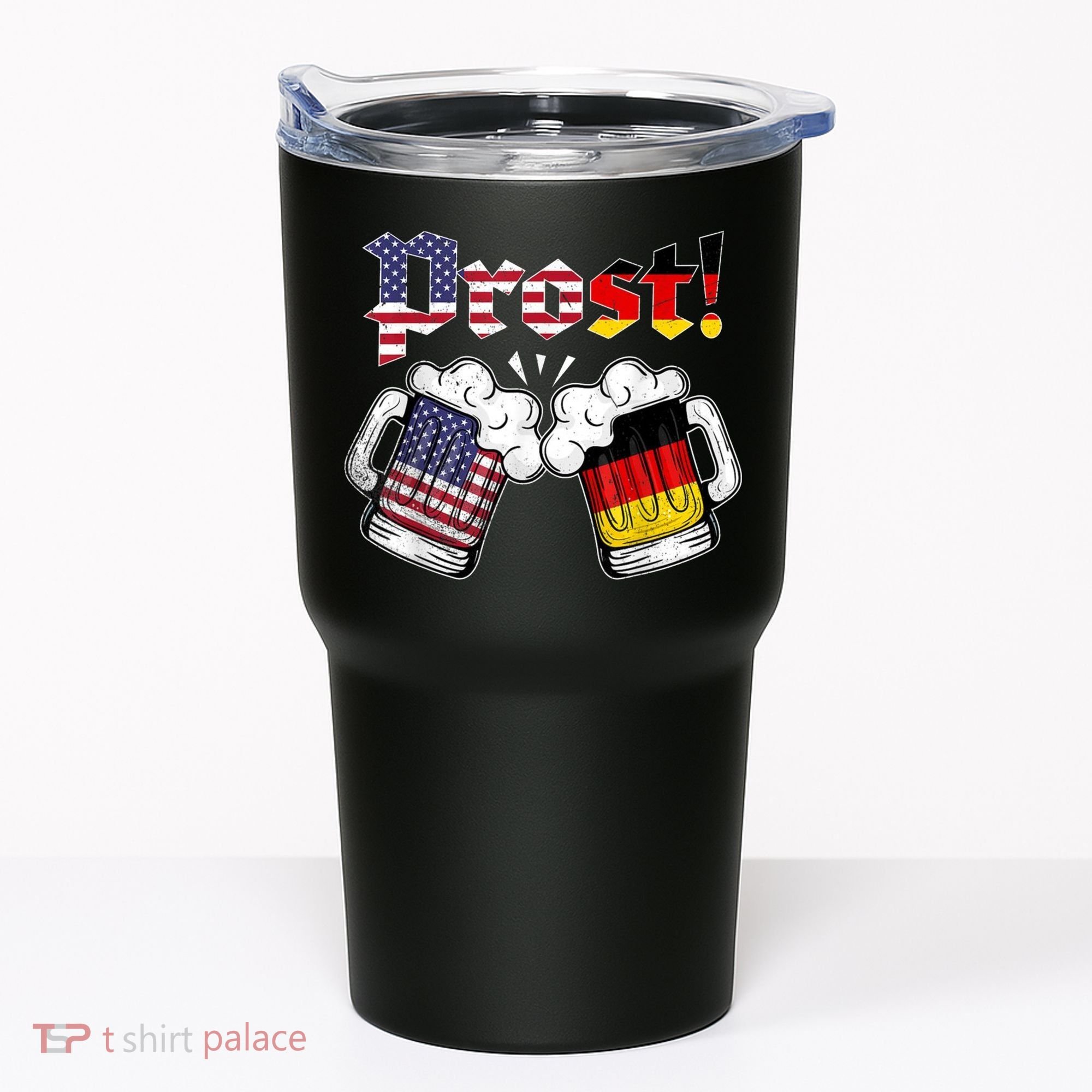 Happy Oktoberfest American German Munich Flag Prost Tumbler