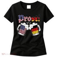 Happy Oktoberfest American German Munich Flag Prost Women's T-Shirt thumb 0