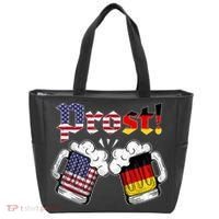Happy Oktoberfest American German Munich Flag Prost Tote Bag thumb 0