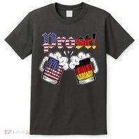 Happy Oktoberfest American German Munich Flag Prost T-Shirt thumb 0