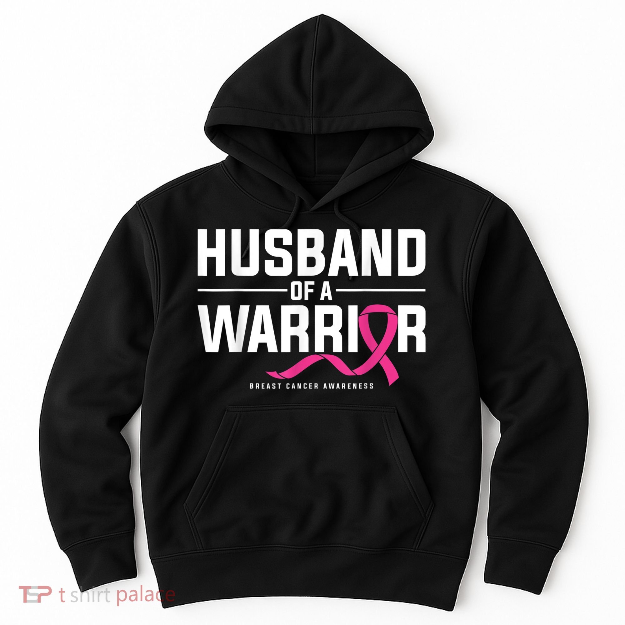 Husband Of A Warrior Breast Cancer Awareness Hoodie