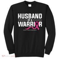 Husband Of A Warrior Breast Cancer Awareness Sweatshirt thumb 0