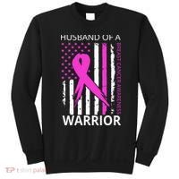 Husband Of A Warrior Breast Cancer Awareness Sweatshirt thumb 0