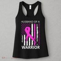 Husband Of A Warrior Breast Cancer Awareness Women's Tank Top thumb 3