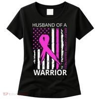 Husband Of A Warrior Breast Cancer Awareness Women's T-Shirt thumb 0