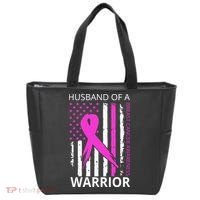 Husband Of A Warrior Breast Cancer Awareness Tote Bag thumb 0