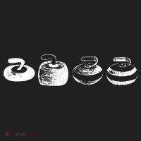 History Of A Curling Stone Funny Sports Gift Beanie thumb 2