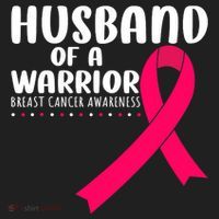Husband Of A Warrior Pink Ribbon Breast Cancer Support Beanie thumb 2