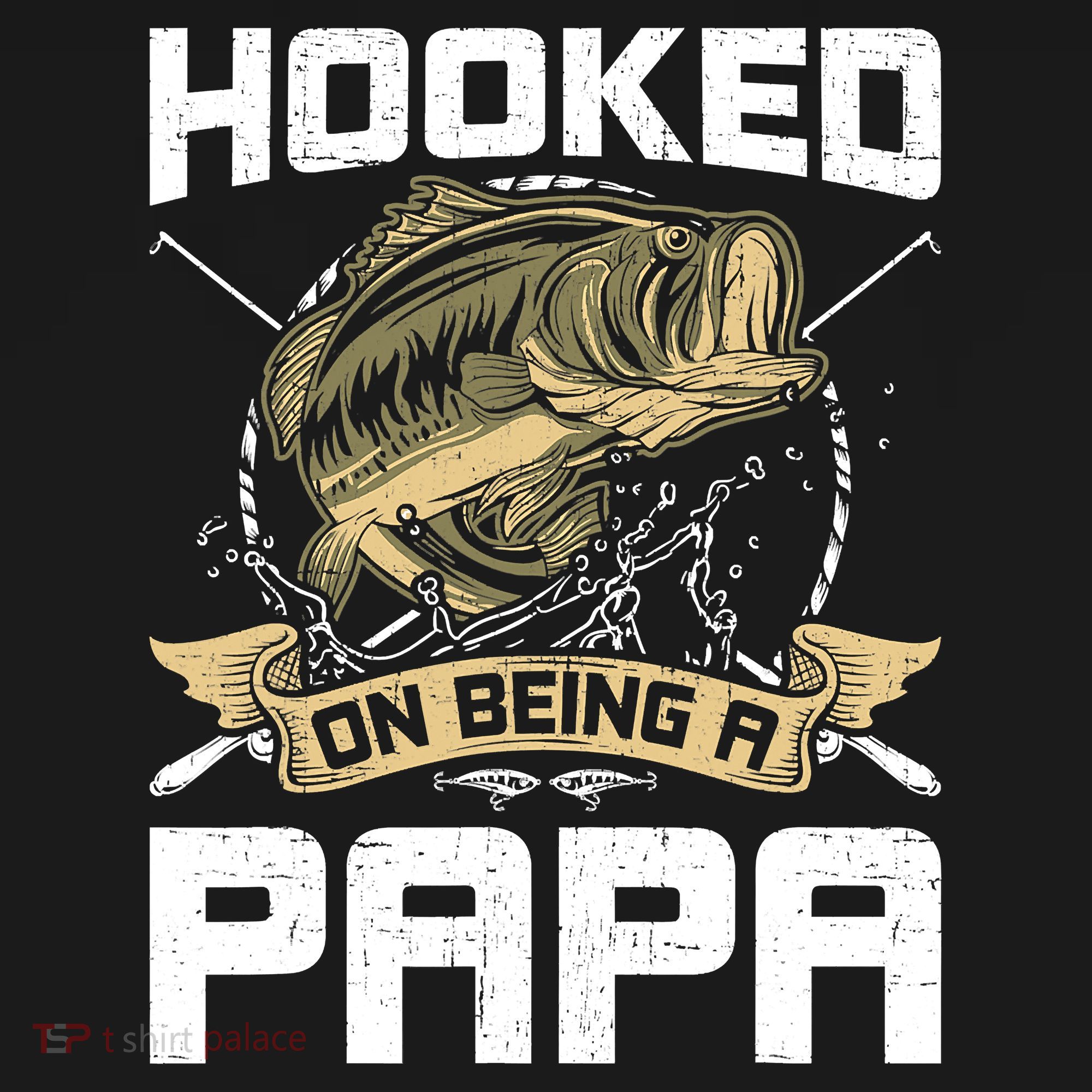Hooked On Being A Papa Fly Fishing Grandpa Women's Hoodie