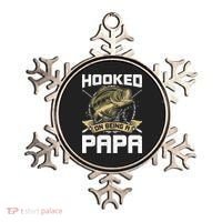 Hooked On Being A Papa Fly Fishing Grandpa Ornament thumb 0