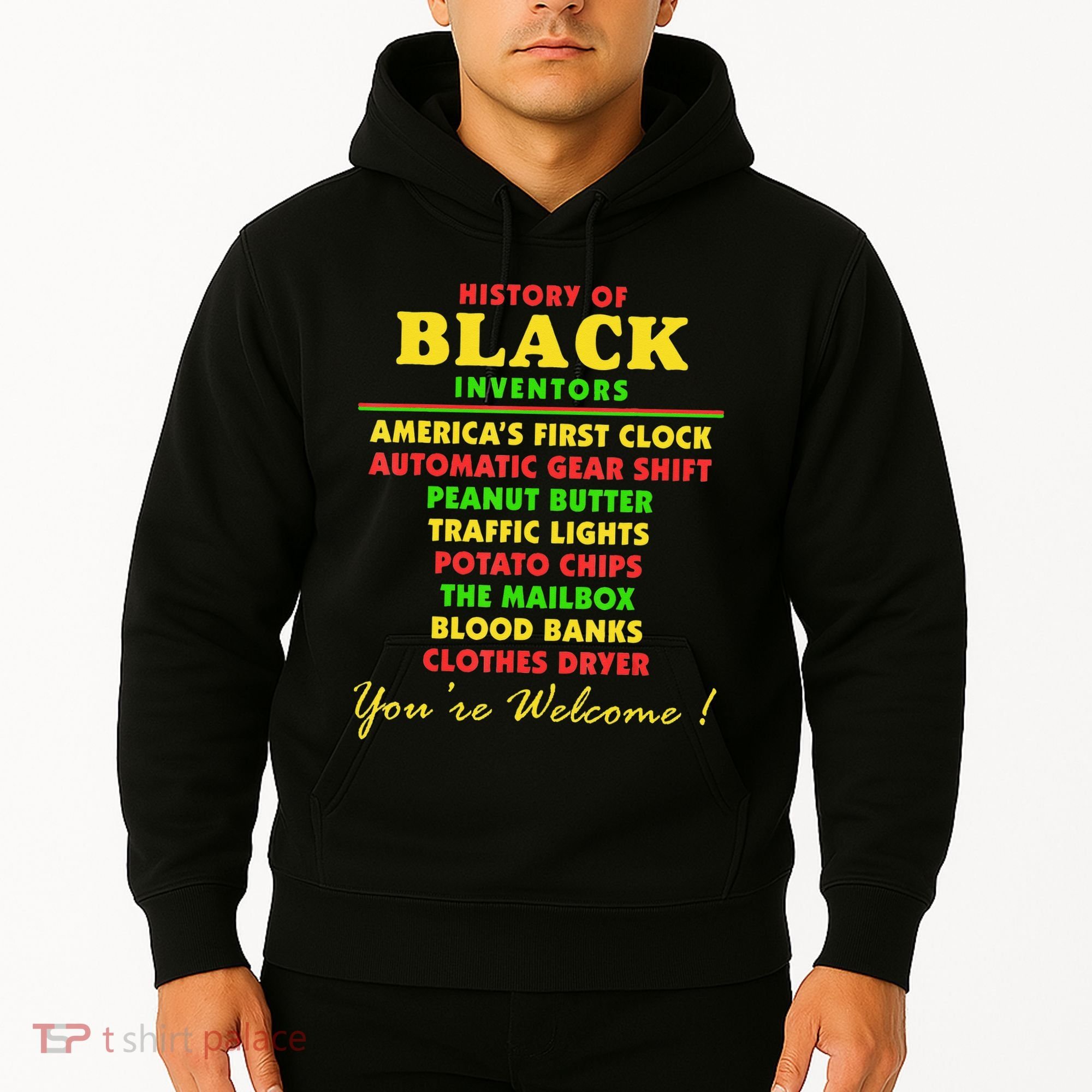 History Of Black Inventors Black Educators History Month Hoodie