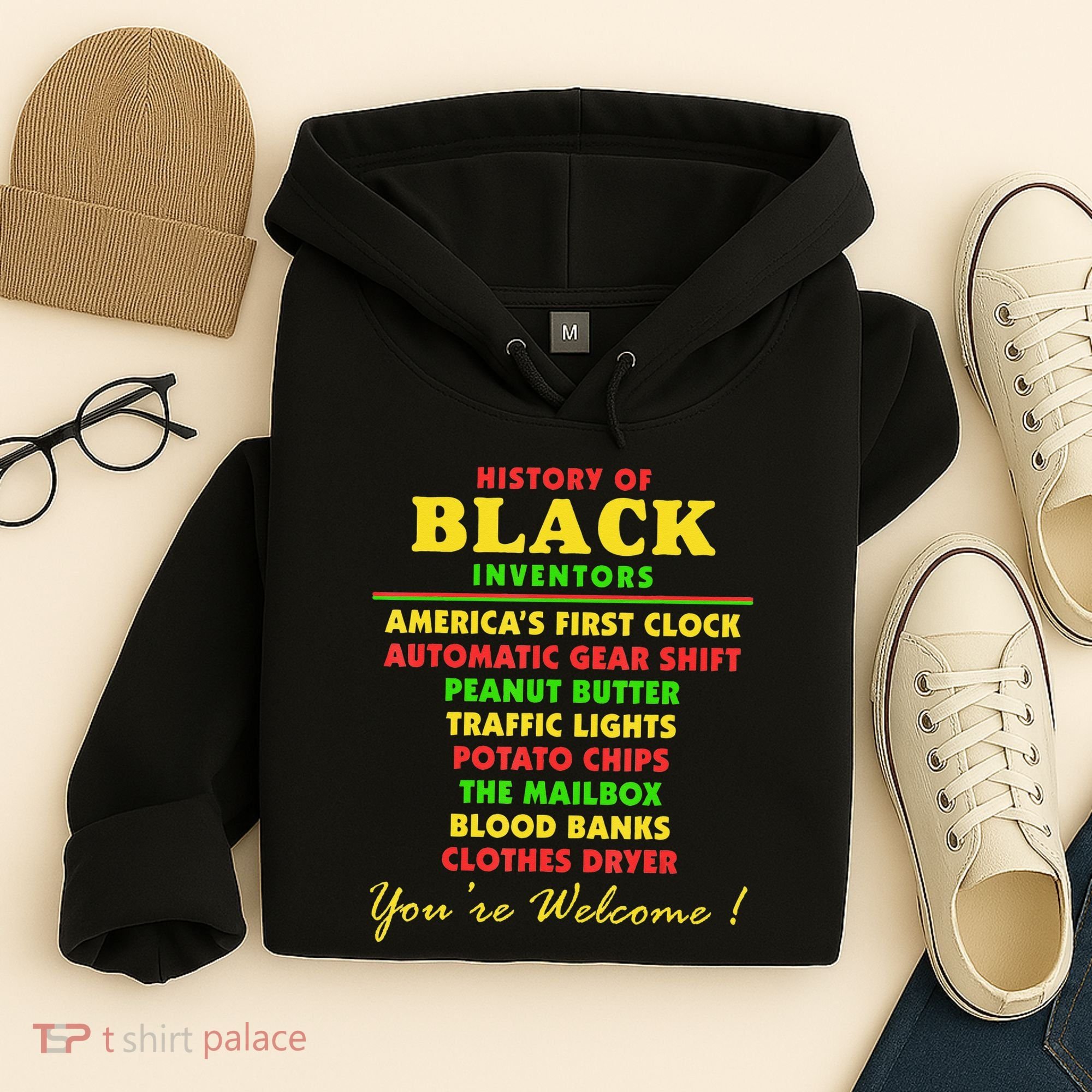 History Of Black Inventors Black Educators History Month Hoodie