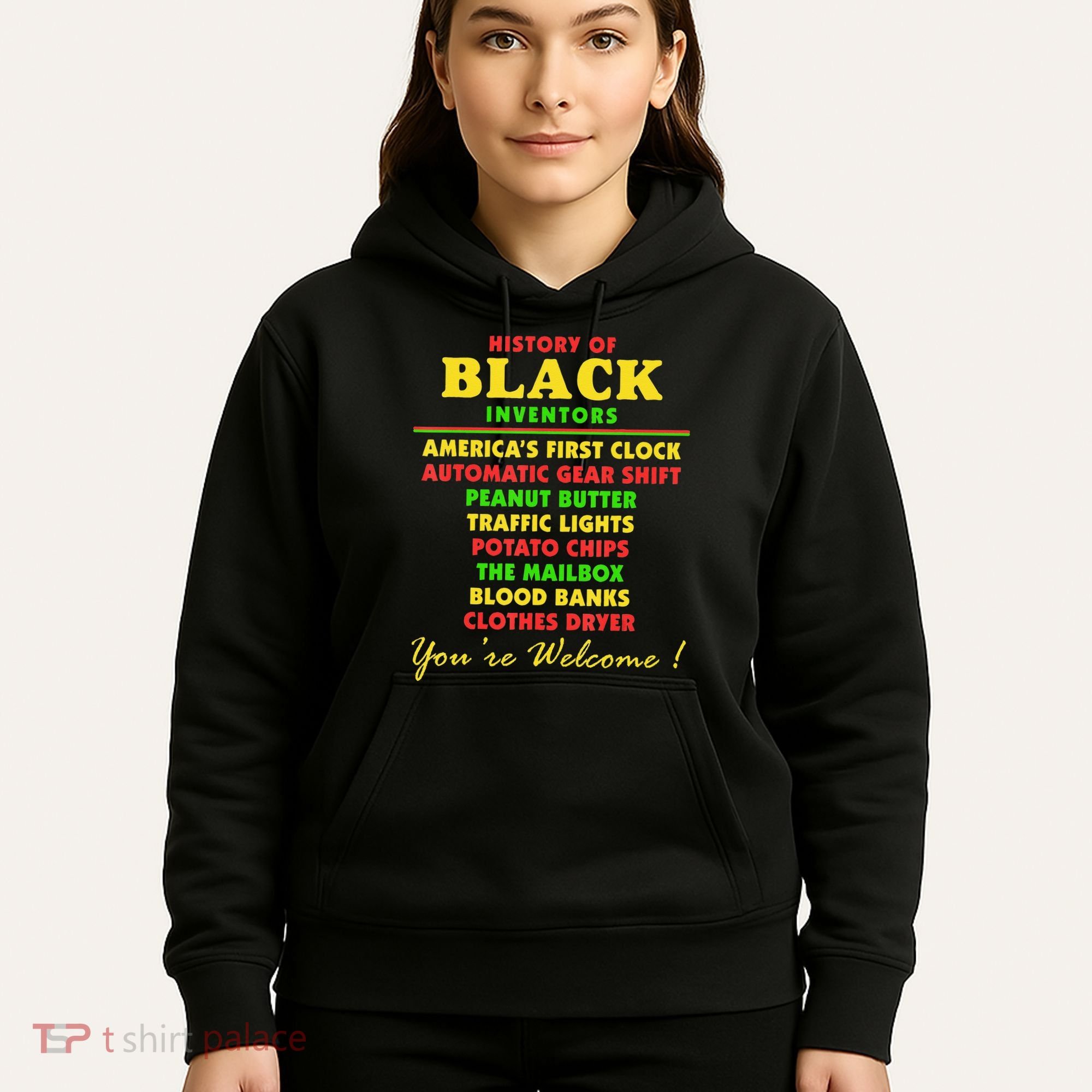 History Of Black Inventors Black Educators History Month Hoodie