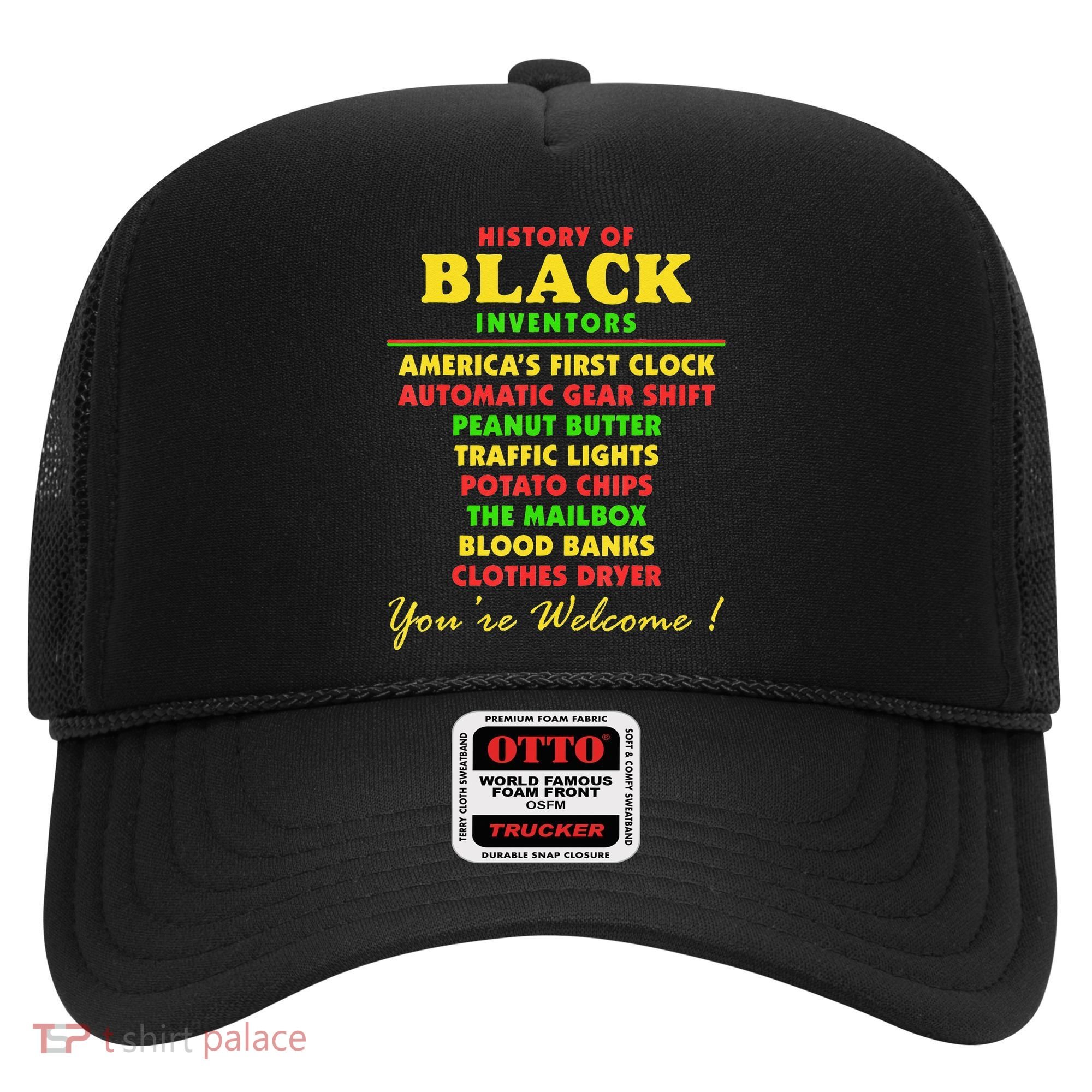 History Of Black Inventors Black Educators History Month Hat