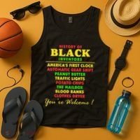 History Of Black Inventors Black Educators History Month Tank Top thumb 4