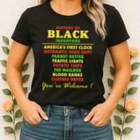 History Of Black Inventors Black Educators History Month Women's T-Shirt thumb 2