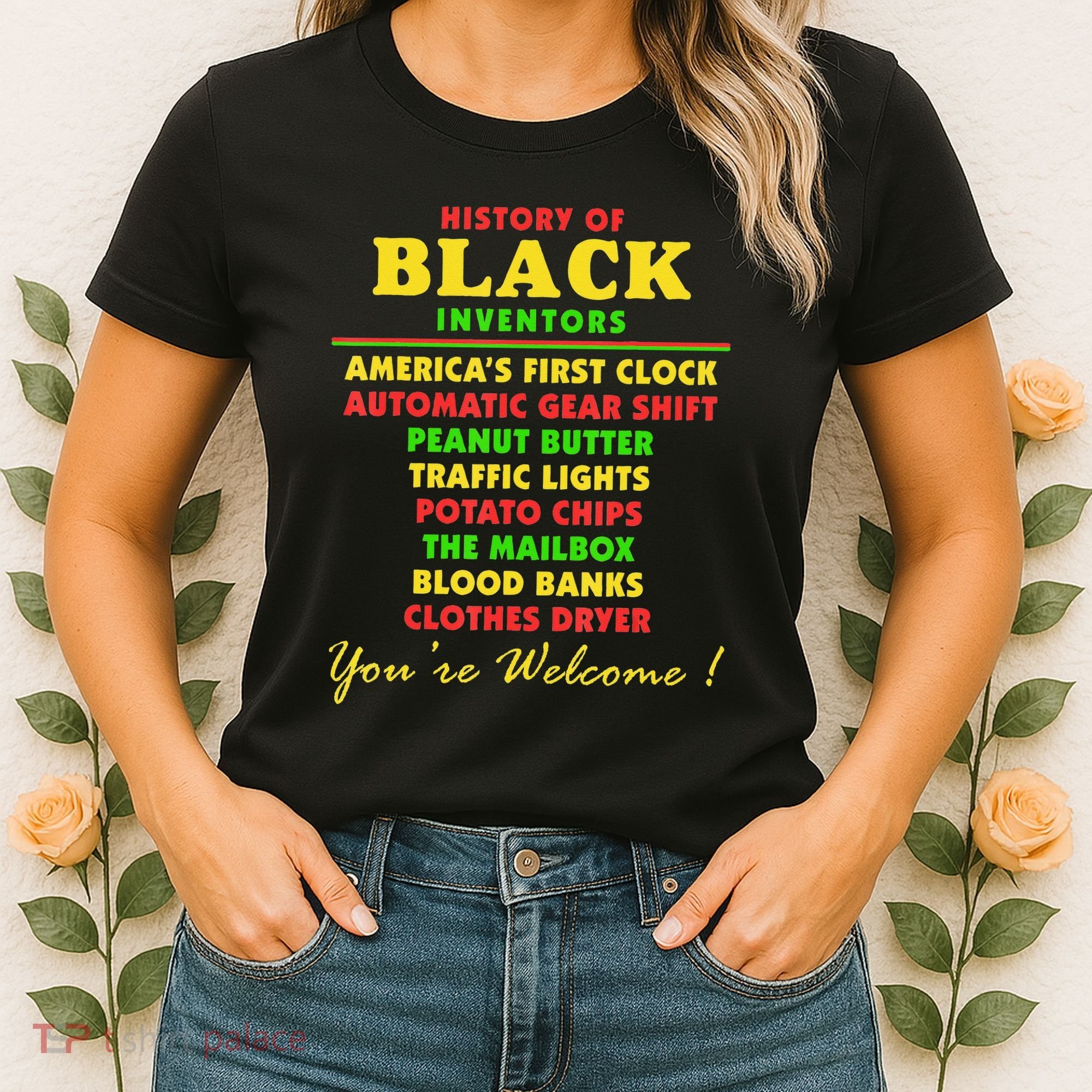 History Of Black Inventors Black Educators History Month Women's T-Shirt